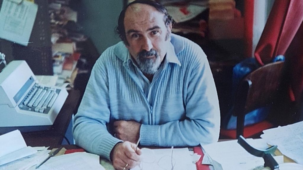 Lino Vella at The Maltese Heral Office